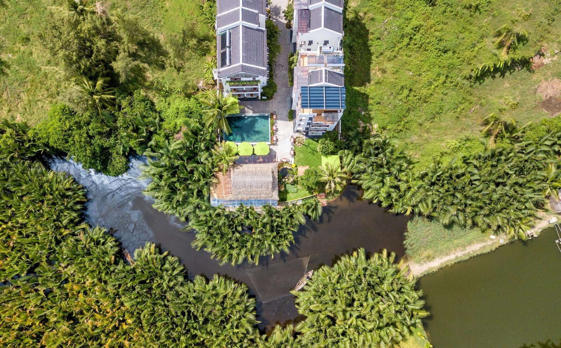 Crony Villa - Stay 24H Hội An Buitenkant foto
